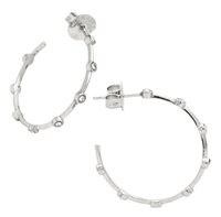 Boucles d'oreilles Giovanni Raspini Femme Satellite in Argent Zircone 12549